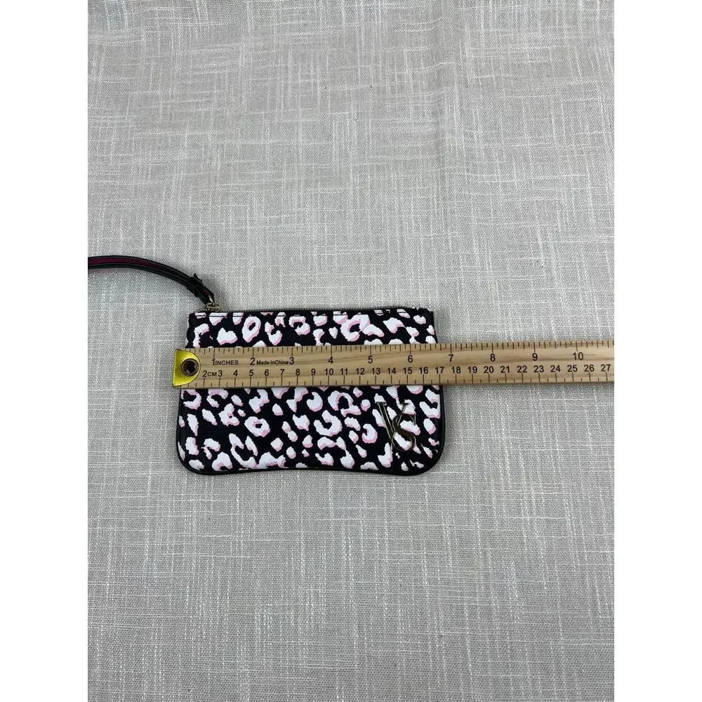 Victoria's Secret Women's Leopard Print Wristlet‎ Clutch Bag